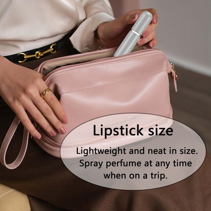 6 мл дозатор духов алюминиевый портативный многоразовый распылитель многоразовый распылитель духов для путешествий