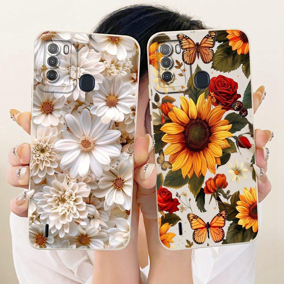 Cute Printed Phone Case For Itel S16 Vision 1 Pro Soft Silicone Shockproof Cases For Itel Vision1 Pro ItelS16 Covers Bumpers
