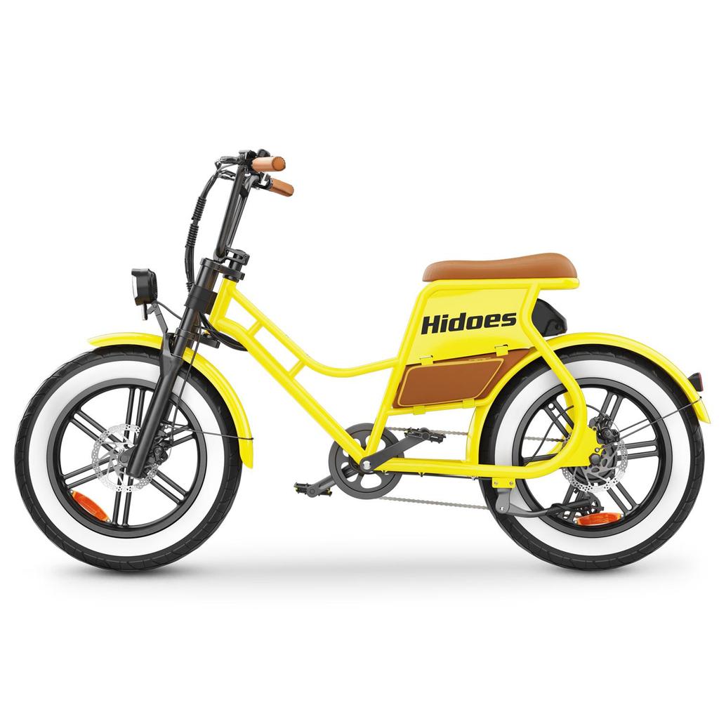Hidoes HD-C8 City Commuting Electric Bicycle For Unisex 700W Motor 48V17Ah Battery Bright And Colorful Electric Bike 20*4 Inch Fat Tires EBike