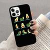 Чехол для телефона Avocado Yoga для iPhone 17 Air 16 15 14 13 12 11 Pro Max Plus Max Защитный корпус