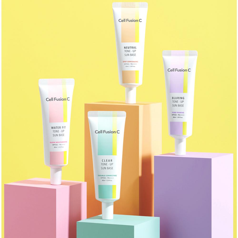 Cellfusion C Нейтральная тональная основа под солнце SPF50+ PA++++, 40 мл, 1 шт.