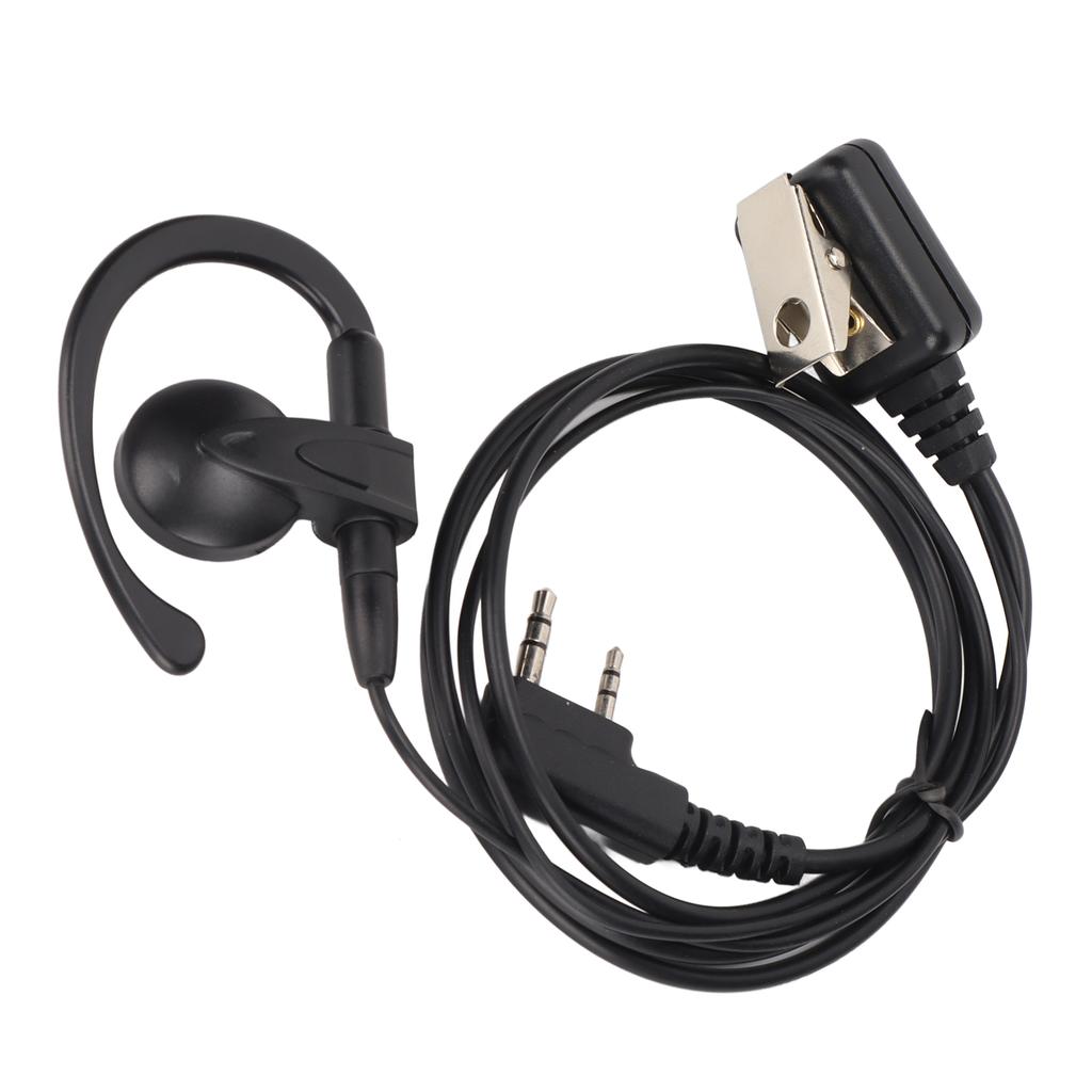 2-канальный радионаушник G-образной формы Walkie Talkie 2-контактный наушник с микрофоном L-line для Kenwood для Baofeng