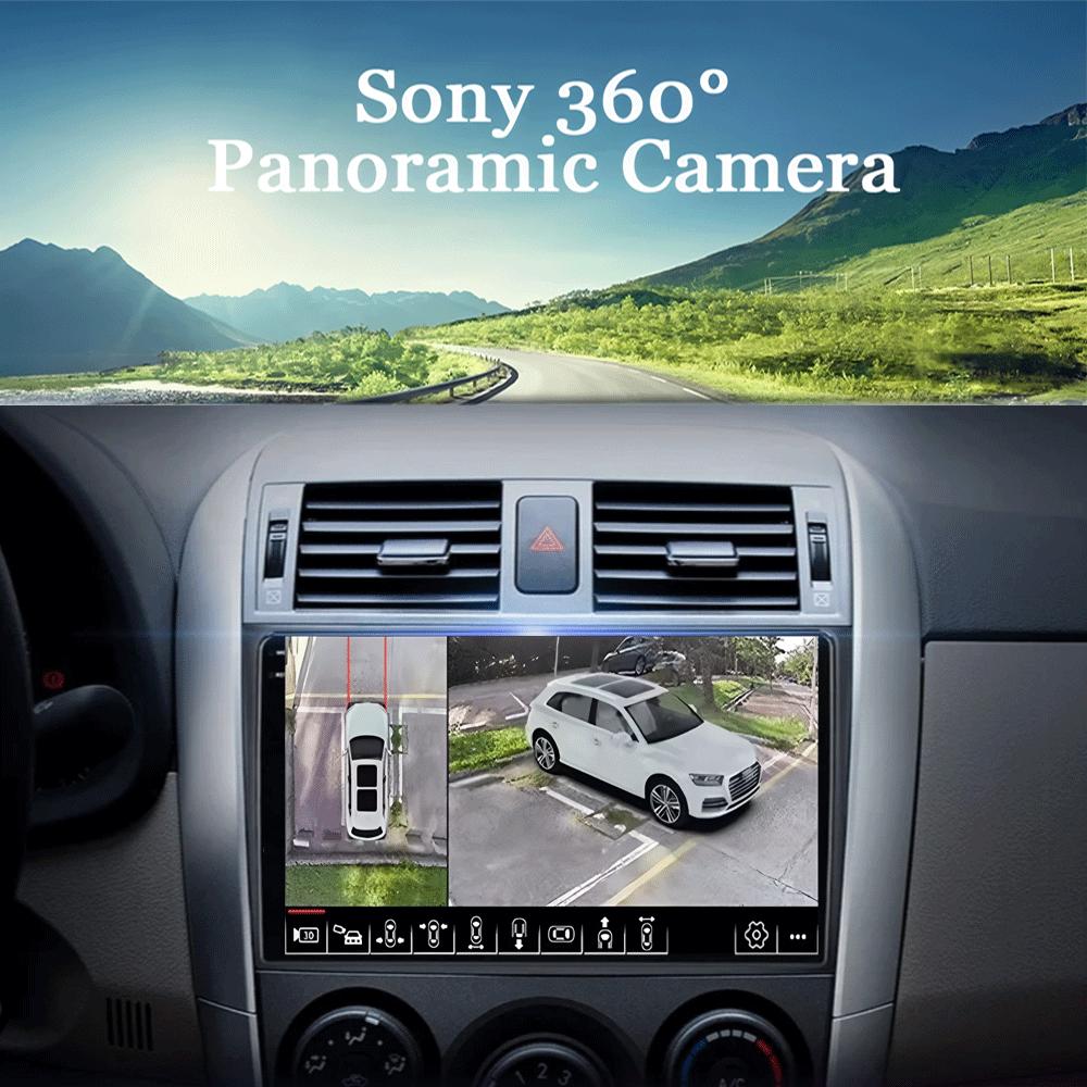 Android 14 Автомобильное радио для Toyota Corolla 10 E140 E150 2006 - 2013 Мультимедиа Видео Плеер Навигация Стерео GPS Нет 2din 2 din d