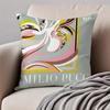Luxury Vibrant EEmilio PPucci Cushion Cover Pillowcase Antidustmite Invisible Zipper Short Plush Sofa Cushion