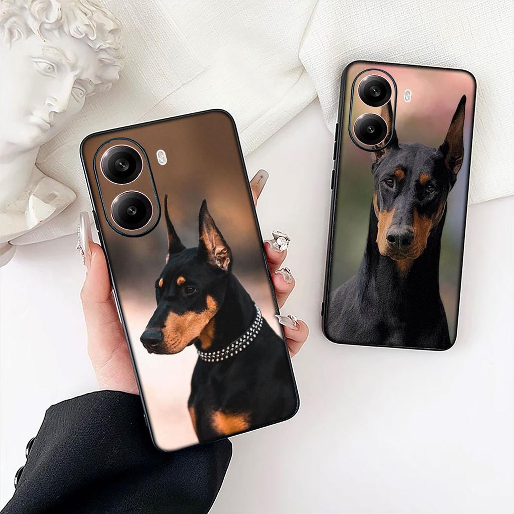 Doberman Dog Protective Cover for Xiaomi Poco C85 C65 C75 X7 X6 M6 M8 F7 F8 Ultra F6 Pro Phone Case