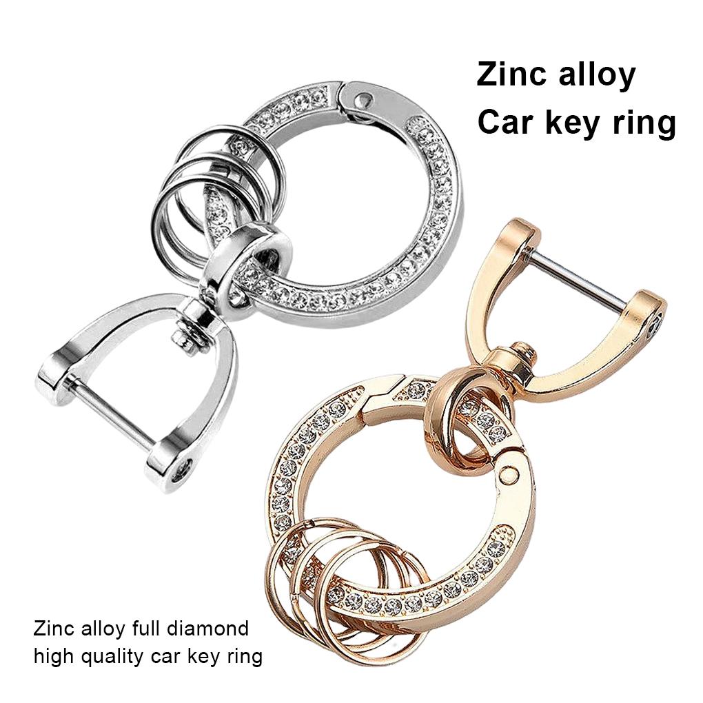 Брелок для ключей, сумка, рюкзак, брелок, застежка, портативный, уличный, со стразами, автомобильный брелок, съемная петля, держатель для хранения