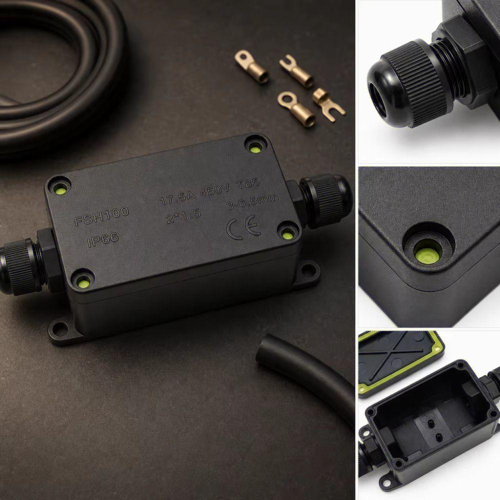 2-Way 3-Way Sealed Junction Box Waterproof Electrical Cable Box IP66 Junction Box Garden Projects