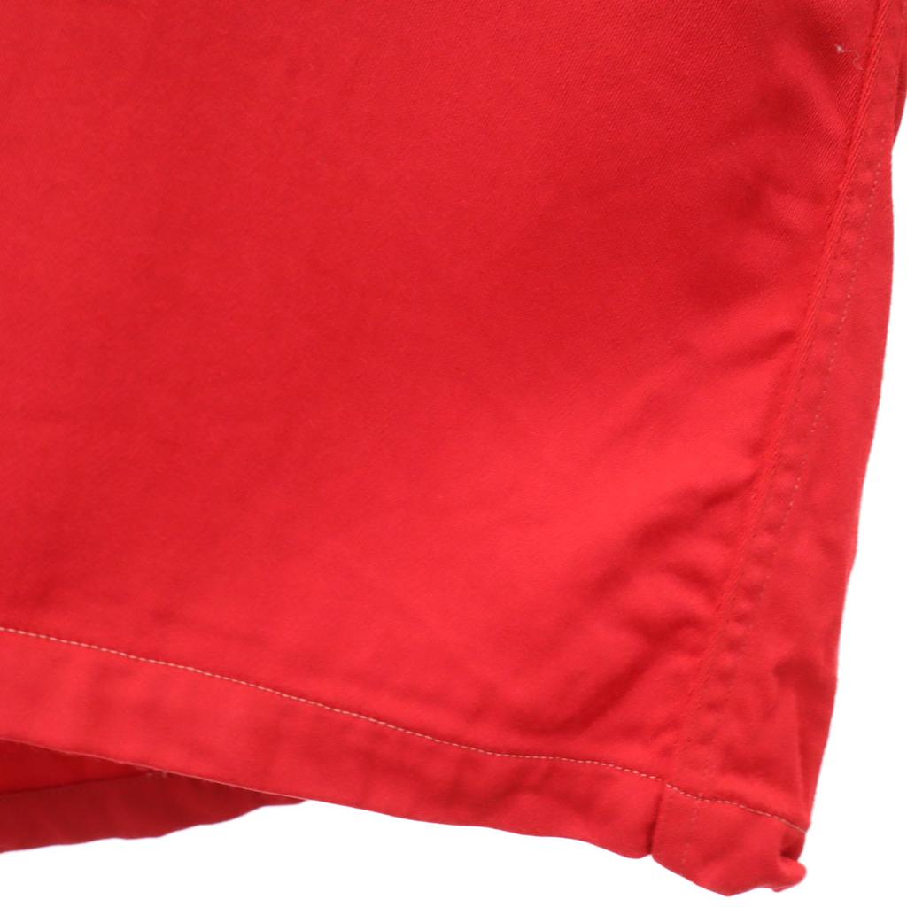 SKIPPER 50-е годы Сделано в США Винтажная рубашка с длинным рукавом и открытым воротником S Красная Мужская Б/У