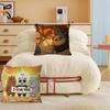 CUTE W-We Bare Bears Cushion Cover Inches Farmhouse Decor Home Throw Pillow Covers For Couch Decorations