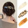 Новые простые однотонные заколки для волос с яркой поверхностью, зажим для волос для женщин, модный зажим-уточка, аксессуары для волос