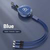 3-in-1 Micro Data Wire USB Type C Fast Charger Cable For Mercedes Benz AMG A B C E S Class GLC GLK GLE GL Interior Accessories QRSTV1 