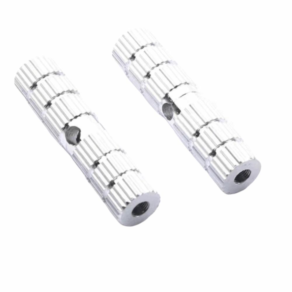High Hardness Bike Foot Rest Pegs Anti-Slip Bicycle Foot Pegs Axle Pedals Bike Pedals BMX Biking