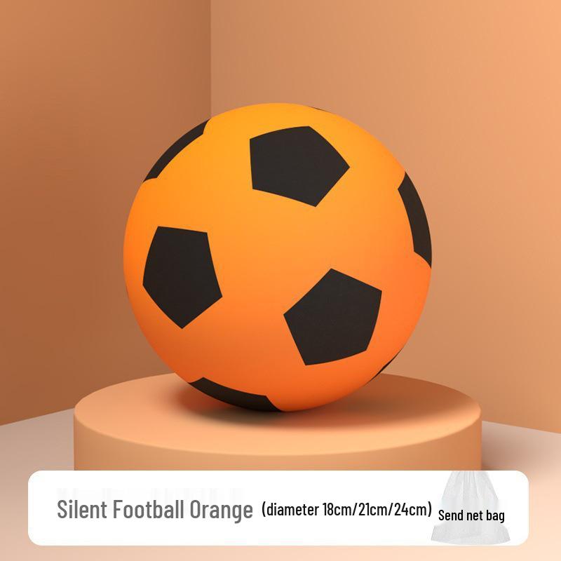 Бесшумный комнатный эластичный губчатый баскетбольный мяч для детей