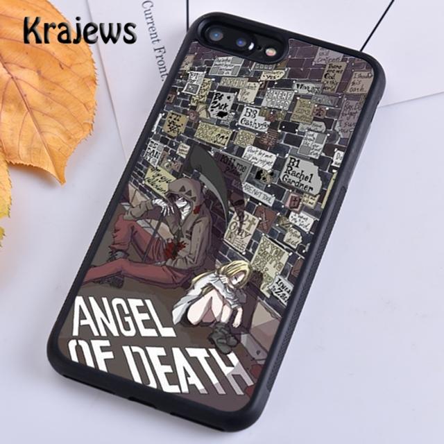 Чехол для телефона Krajews Satsuriku No Tenshi для iPhone 14 5 SE 6s 7 8 plus X XR XS 11 12 13 pro max Samsung Galaxy S21 S22ultra