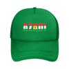 Kurdistan Flag Kurdish Casquette  Unisex Outdoor Hats  Adjustable Sun Cap Casual Baseball Caps