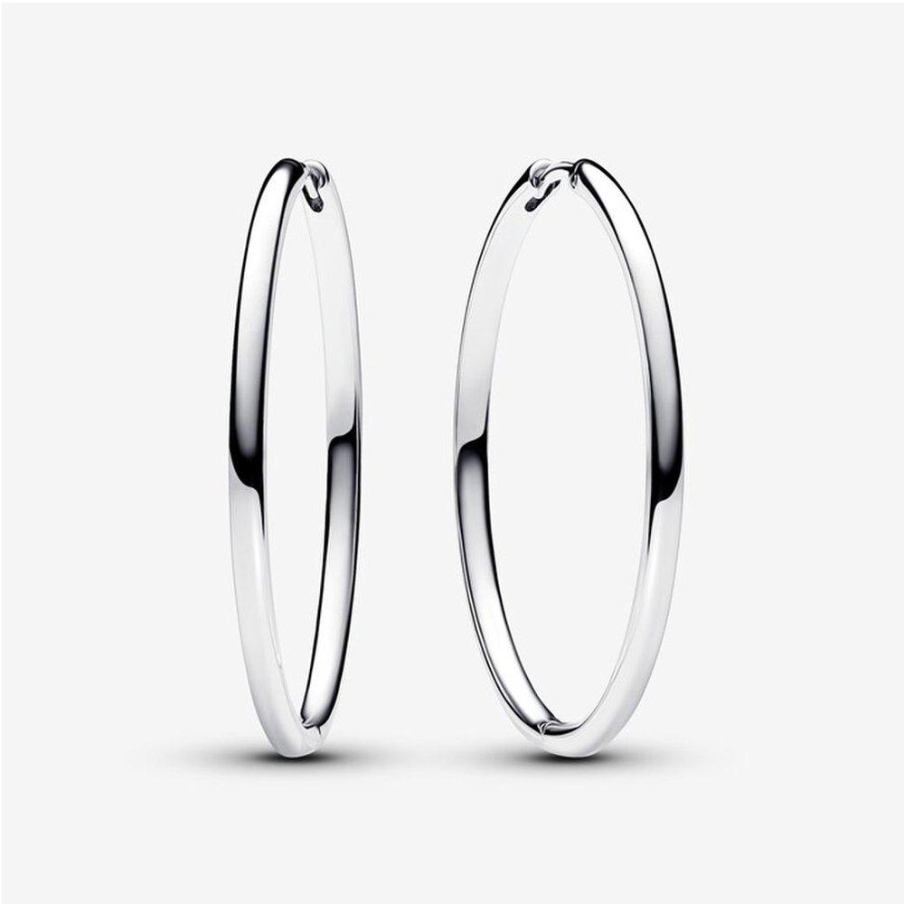 Pandora Серьги-кольца с подвесками Moments 40 мм 293336C00