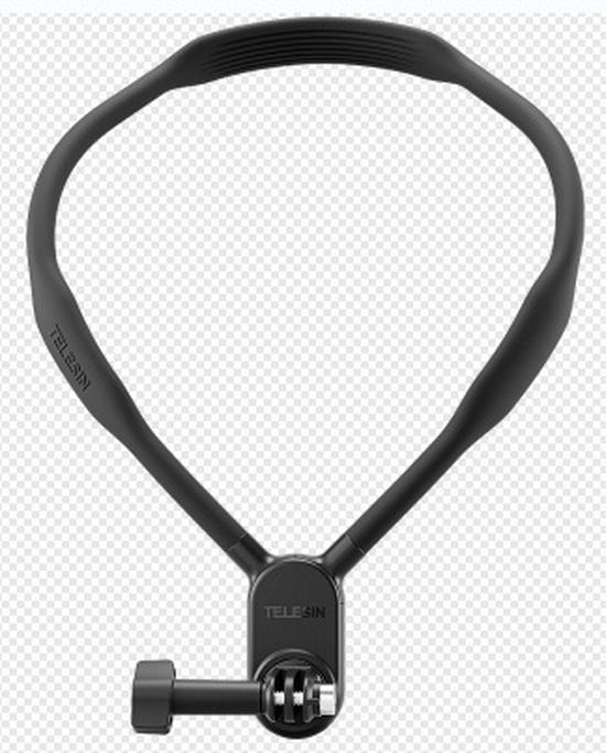 Магнитный держатель на шею Taixun для Insta360 X2/X3, GoPro 11 и смартфонов - Идеально подходит для велоспорта и экшн-камер.