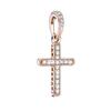 New 925 Silver Gold Plating Rabbit Cross Coffee Cup Pinecone Charms Beads Fit Original Bracelet Accessories For Women Gift