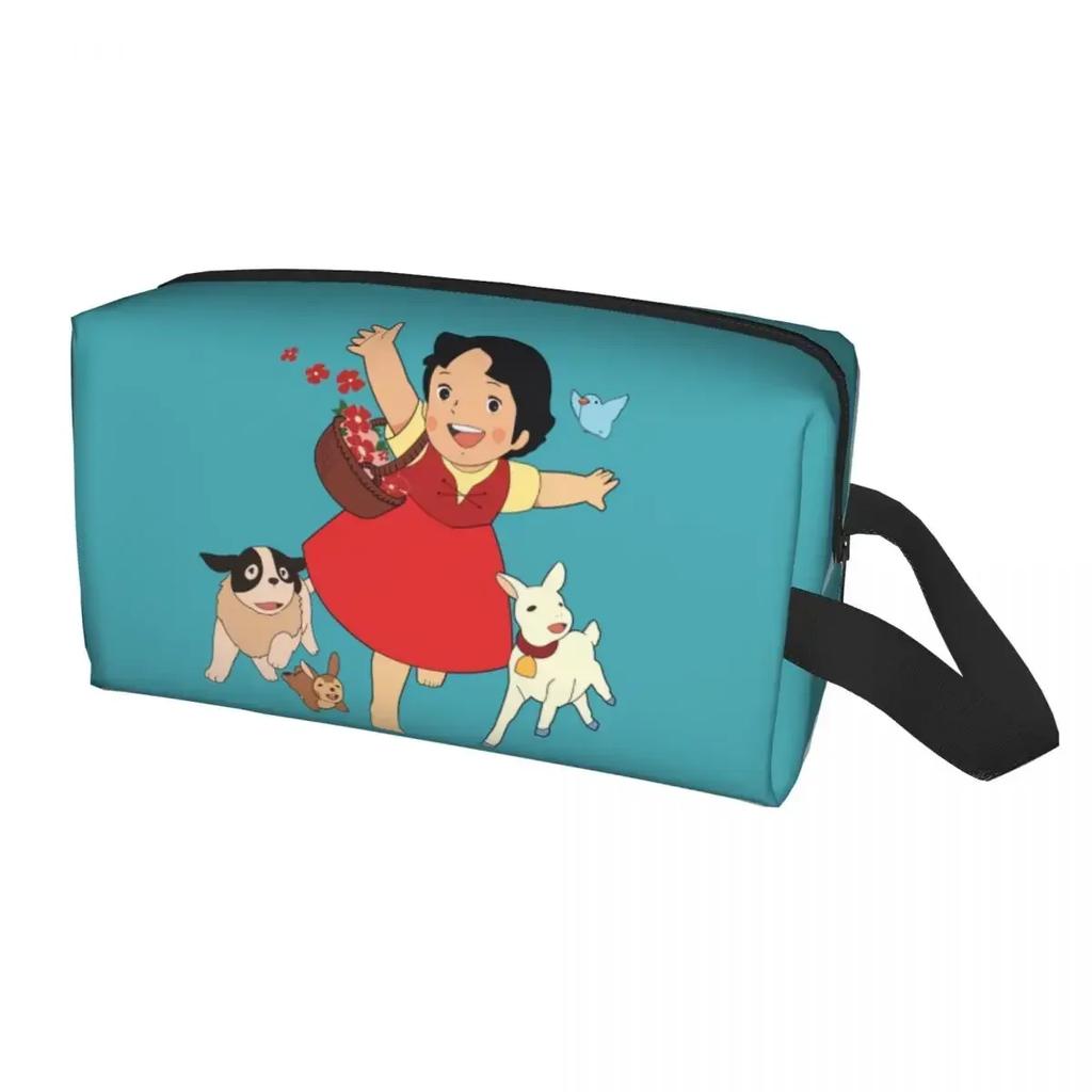 Хайди Питер И Дедушка Семейная Дорожная Косметичка Альпы Горы Аниме Макияж Туалетные Принадлежности Органайзер Женский Бьюти Хранение Дорожный Набор