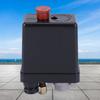Air Compressor Pressure Switch Pressure Control Valve with Adjustment Button (Single Hole)