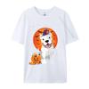 Pitbull Halloween Costume Pumpkin T Shirts Print Tee Shirts Men Casual Plus Size Oversize Printed Tshirt