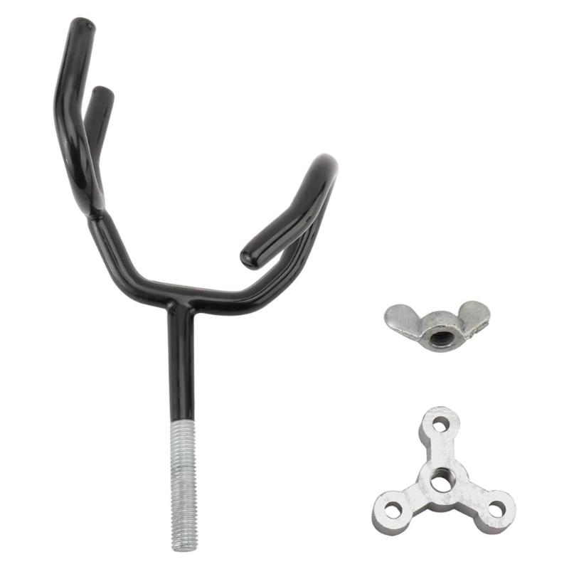20 Degree Secure Grip Rod Brackets Fishing Rod Brackets Fishing Rod Rack for Boats Ship Quick Installation