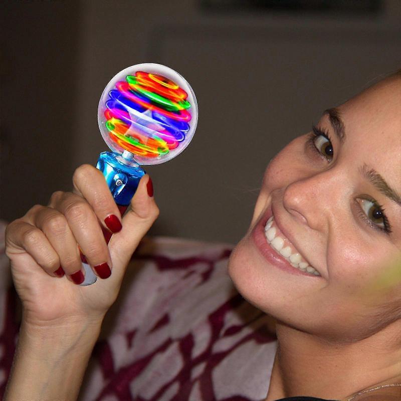 Children's Luminous Magic Ball Toy Stick Led Flash-rotating Light Show Toy