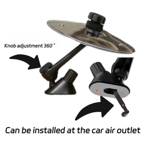 2Pcs Car Vent Mini Drum Crash Cymbal for Car Vent Car Dashboard