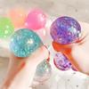 Slow Rebound Maltose Squishy Ball Glitter Squeezable Toy Sensory Toy Fidget Squishy Toy  Adults