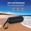 Водонепроницаемая Bluetooth 5.0 колонка с RGB-подсветкой Портативная беспроводная колонка для улицы Длительное время работы Пластиковый корпус