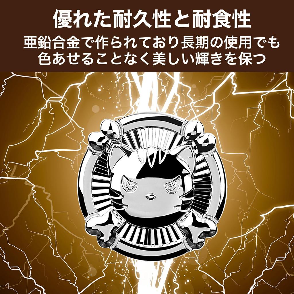 HAMILO Металлическая эмблема Кот 3D Кот Металлическая 3D Наклейка на автомобиль Украшение Набор из 2 штук