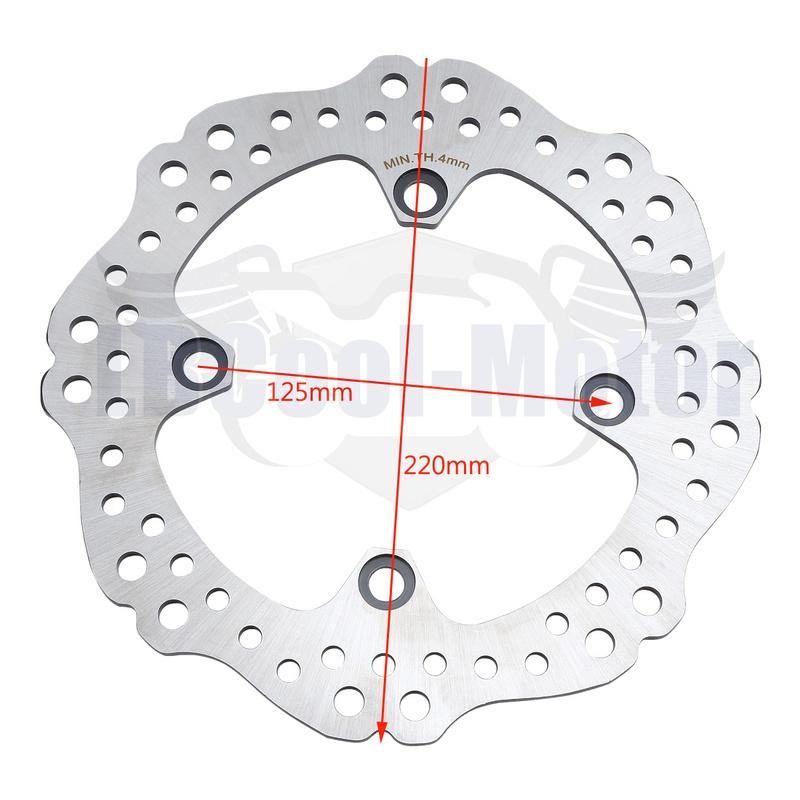 Тормозной диск заднего колеса 43351-KZZ-901 для HONDA CRF250L 2013-2020 CRF300L CRF300R 2021-2024 CRF250R 2017-2020 Тормозной ротор