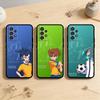 AAA I-Inazuma ElevenS Аниме Чехол для телефона Для Samsung Galaxy A73,A72,A71,A70,A53,A52,A51,Другие Мягкий Черный Чехол