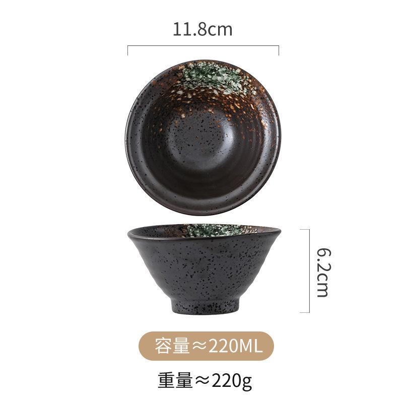 Japanese Cold Soba Bowl B & B Restaurant Fine Rice Bowl Cuisine Miso Soup Bowl Matcha Bowl