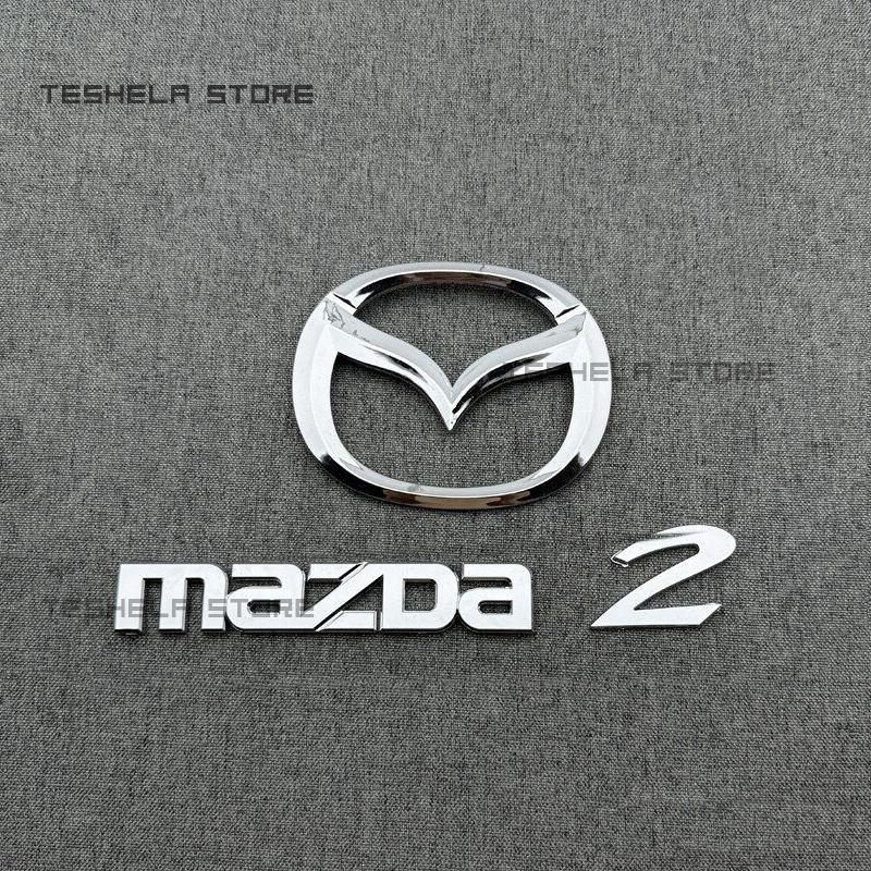 3D Эмблема Значок Наклейка Для MAZDA 2 14.5CM 12.5CM 11.5CM 10.5CM Передний Задний Бампер Капот Багажник Логотип Аксессуары