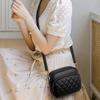 Brand Simple Design Women Shoulder Crossbody Bags Ladies Diamond Lattice Casual Satchel Small Shell Messenger Bags