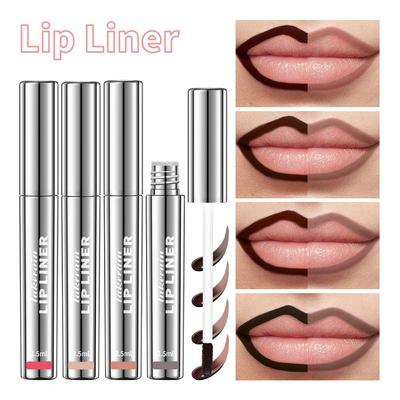 Карандаш для губ Peel-off Lip Liner, матовая матовая нелипкая помада-карандаш, карандаш для губ Line, карандаш для макияжа