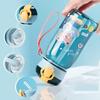 Cup with Straw Water Bottle Cute Cartoon Water Jugs New Drinking Cup