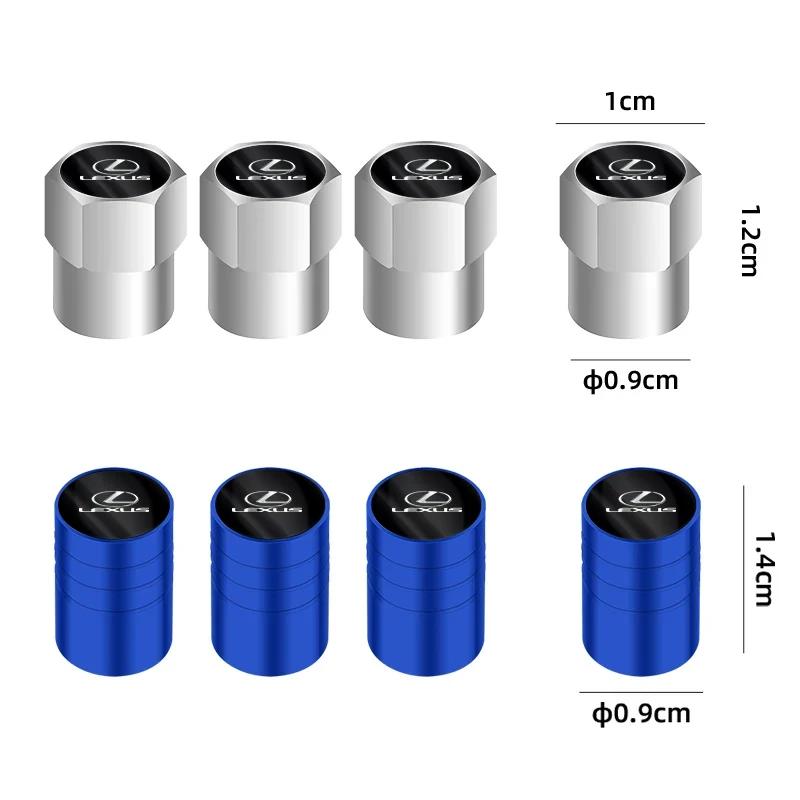 4 шт. Колпачки на ниппель колеса автомобиля Пылезащитные аксессуары Для Lexus ES240 ES250 ES350 IS250 IS300 RX270 NX300 RX300 RX350 SL430 CT200