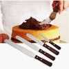 Inch Stainless Steel Decoration Smoother Pastry Baking Butter Icing Frosting Cake Spatula Cream