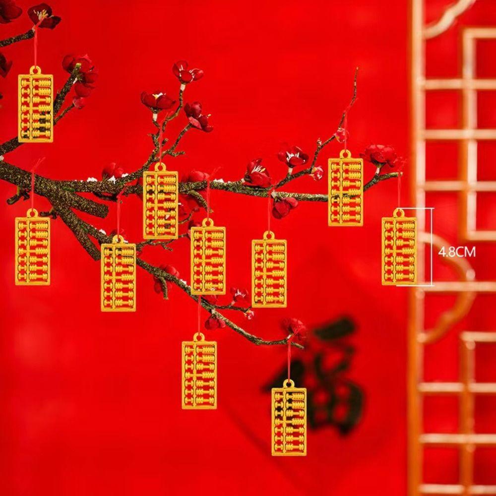 6pcs/10pcs Year of the Dragon Bonsai Ornament Spring Festival Hanging Pendant Home