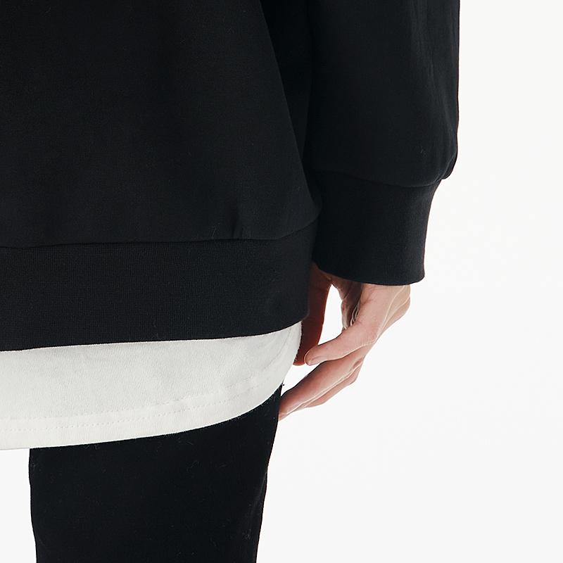 Adidas Neo X Gudetama Collaboration принтованная спортивная толстовка с капюшоном женская черная GU8166