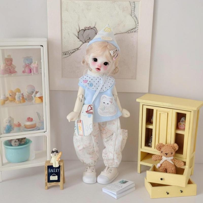 Осень Зима 1/6 Одежда для кукол BJD Только одежда Милый набор одежды для кукол 30 см для кукол-картошек