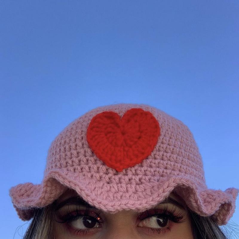 Новый стиль, чисто ручной вязки, индивидуальный узор, шапка-тазик, модная шляпа для взрослых рыбаков