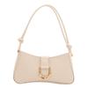 Stylish Minimalist Casual Single Shoulder Bag Underarm Bag With Contrast Stitching Elements