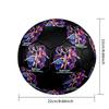 Kpop Demon Hunter Indoor Soccer Ball Colorful All Ages Size 5 Machine Stitched PVC Competition Ready Durable High-Bounce