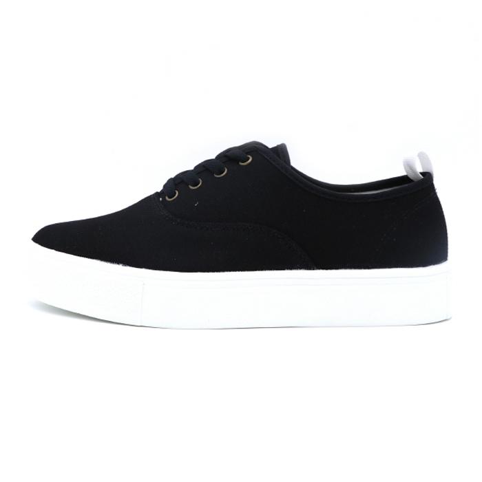 Кеды Supener Sliers из холста Черные