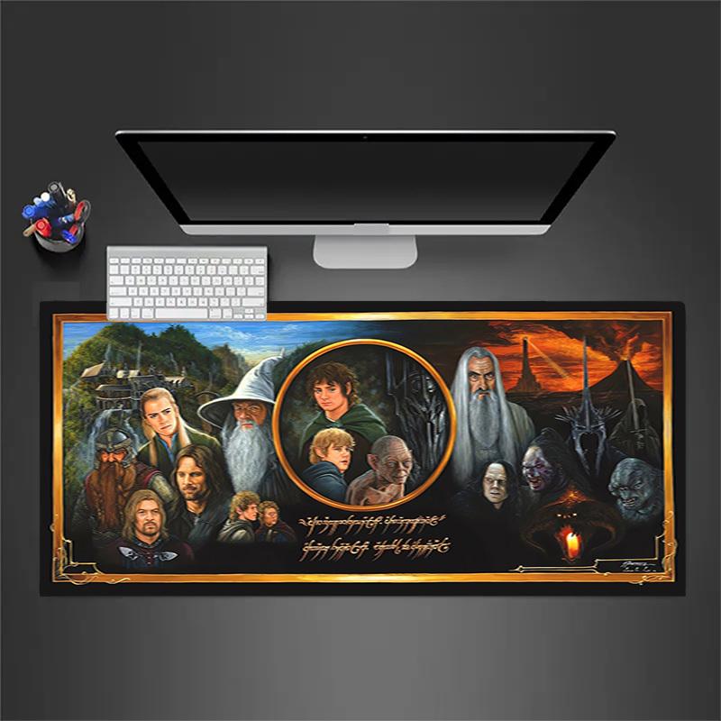 1pc Lord of the Rings Characters Fantasy Artwork Computer Pad with Vibrant Print, Mouse Pads for Desk 018