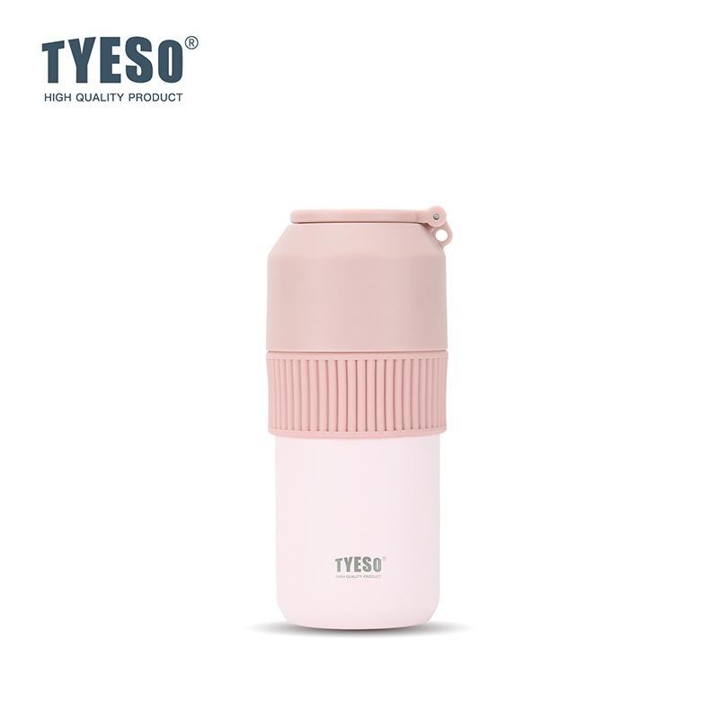 Tyeso High-Performance Insulated Cold Drink Bottle Portable Large Capacity Lightweight Tumbler for Outdoor Sports Travel