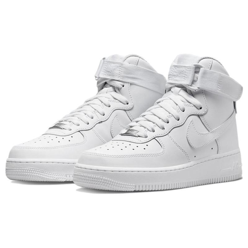 Nike Женские кроссовки Air Force 1 High 'Triple White' DD9624-100